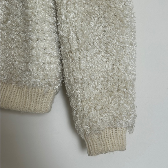 Vintage Cream Textured Cardigan - Picture 4 of 12